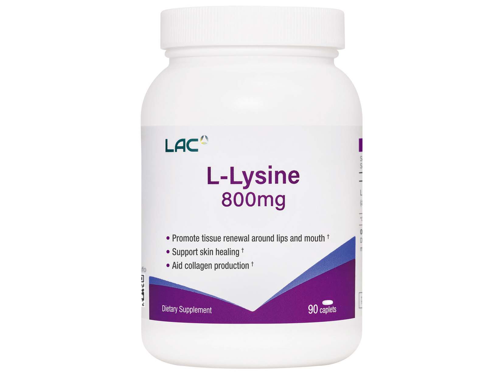 L-Lysine 800mg: retailer-supplied image